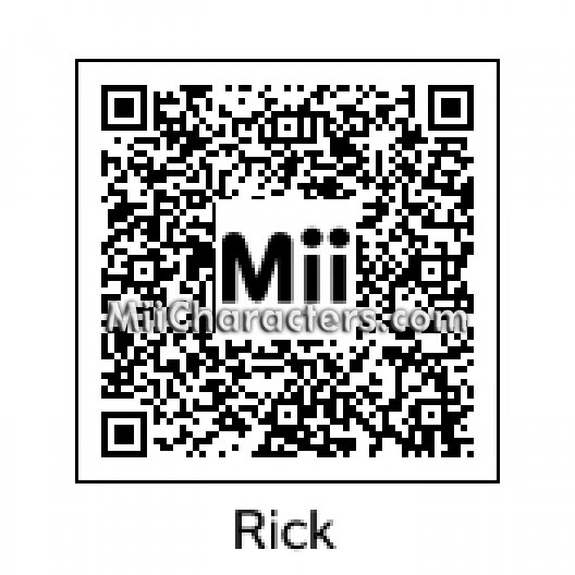   - Famous Miis for the Wii U, Wii,  3DS, and Miitomo App - QR Codes and Instructions