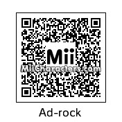 QR Code for Ad-Rock by Johnny Awesome