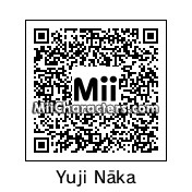 QR Code for Yuji Naka by Mii Maker JL