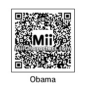 QR Code for Barack Obama by Superz