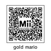 QR Code for Gold Mario by brony mii