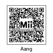 QR Code for Aang by Toon and Anime