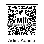 QR Code for Adm. William Adama by Andy Anonymous