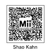 QR Code for Shao Kahn by Eben Frostey