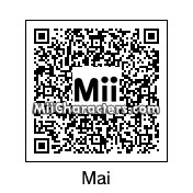 QR Code for Mai Shiranui by Eben Frostey