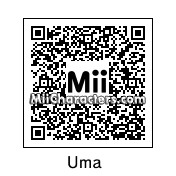 QR Code for Uma Thurman by Ajay