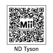 QR Code for Neil DeGrasse Tyson by Andy Anonymous