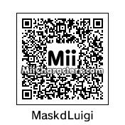 QR Code for Masked Luigi by Andrew