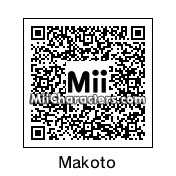 QR Code for Makoto Mikami by Fuukun