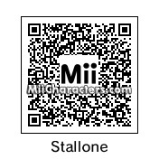 QR Code for Sylvester Stallone by Ali