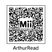 QR Code for Arthur Read by Ean173