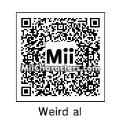 QR Code for Weird Al Yankovic by Alien803