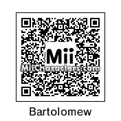 QR Code for Bartholomew Kuma by Asten94