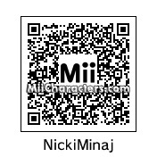 QR Code for Nicki Minaj by The Mii Wizard