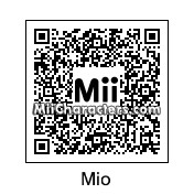 QR Code for Akiyama Mio by NXperience