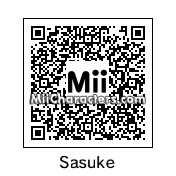 QR Code for Sasuke Sarutobi by K R Fields