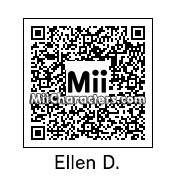 QR Code for Ellen DeGeneres by Andy Anonymous