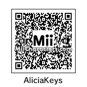 QR Code for Alicia Keys by Tocci