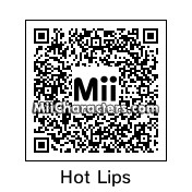 QR Code for "Hot Lips" Houlihan by Art