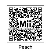 QR Code for Princess Peach by GamerTendo