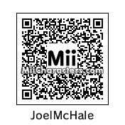 QR Code for Joel McHale by St. Patty