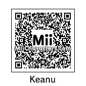 QR Code for Keanu Reeves by Andy Anonymous