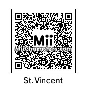 QR Code for St. Vincent by DylanGallagher