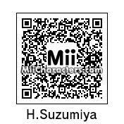 QR Code for Haruhi Suzumiya by HikuZ