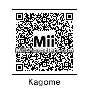 QR Code for Kagome Higurashi by Marioojeda17