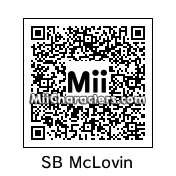 QR Code for Fogell/McLovin From Superbad by Tocci