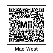 QR Code for Mae West by Ronizetti