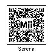 QR Code for Serena Williams by G DIVA