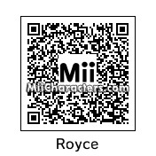 QR Code for Royce Gracie by Jessii