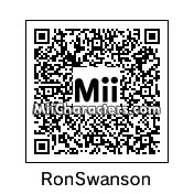 QR Code for Ron Swanson by Ood