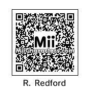 QR Code for Robert Redford by Ajay