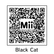 QR Code for Black Cat by Mr Tip