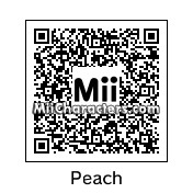 QR Code for Princess Peach by Toon and Anime