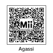 QR Code for Andre Agassi by Tito