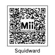 QR Code for Squidward Tentacles by Toon and Anime