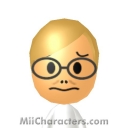 Dr. Alphys Mii Image by SgtKeroBro