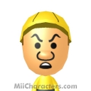 Baby Wario Mii Image by Luigi