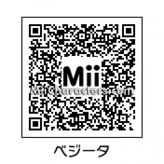 Goku Mii Qr Code