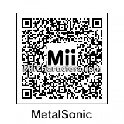 Metal Sonic Rebooted/Metal Sonic Hyperdrive : r/3dsqrcodes