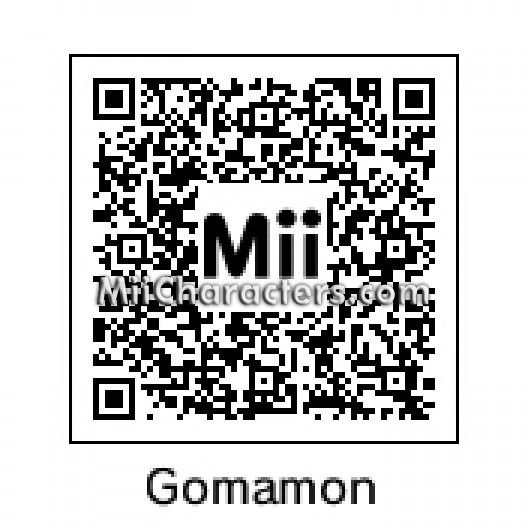 Cute Anime Mii Qr Codes