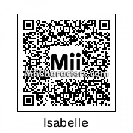 Cute Anime Mii Qr Codes