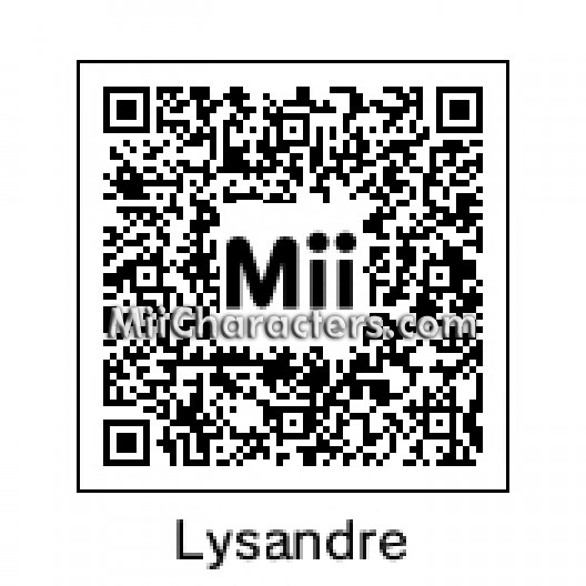 Mii QR codes dump - I made some rs, singers, actors etc