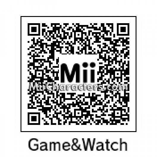 Miipedia  Mr. Game and Watch (Super Smash Bros.)