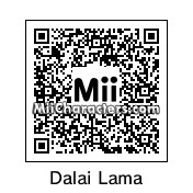 QR Code for Dalai Lama by Eric