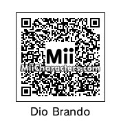 QR Code for Dio Brando by Eben Frostey