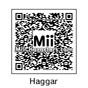 QR Code for Mike Haggar by Eben Frostey